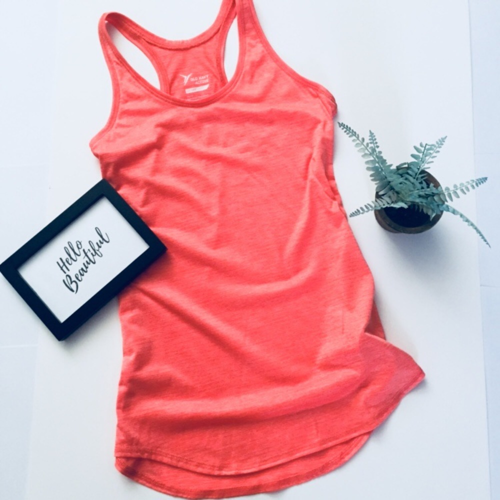 💝 Coral Active Go-Dry Tank Top